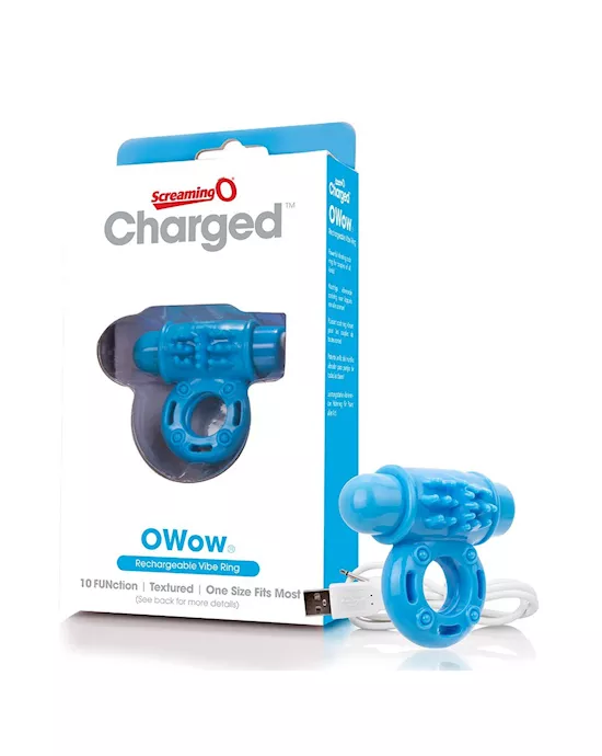The Screaming O Charged Owow Vibe Ring