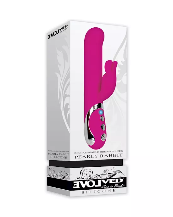 Evolved Pearly Rabbit Rechargable Vibrator