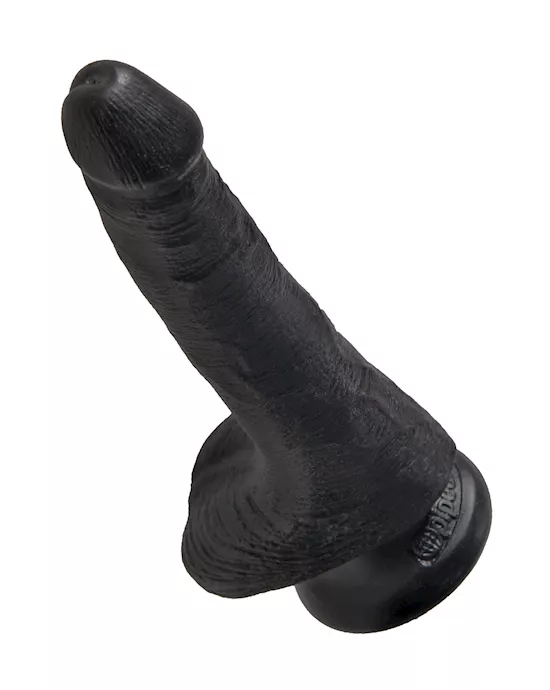 King Cock Suction Cup Dildo With Balls