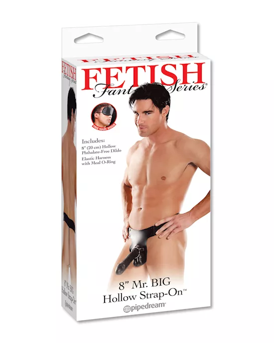 Ff Mr Big Hollow 8 Inch Strap On