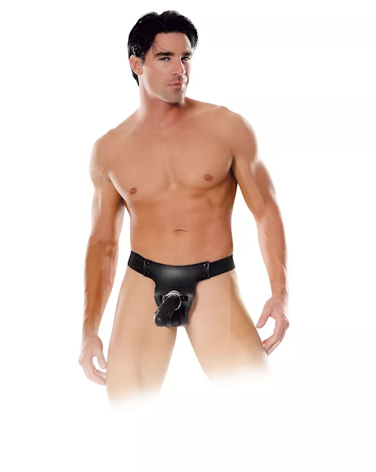 Ff Mr Big Hollow 8 Inch Strap On