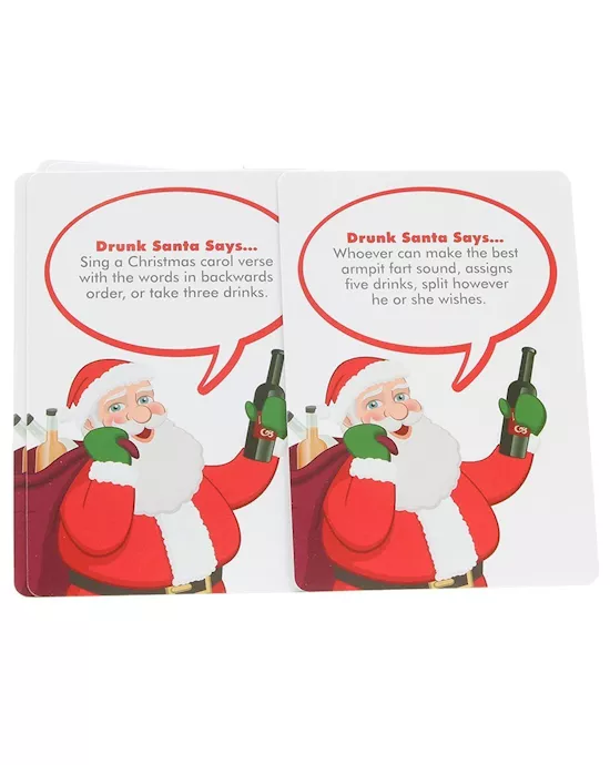 Drunk Santa Says - Drinking Card Game