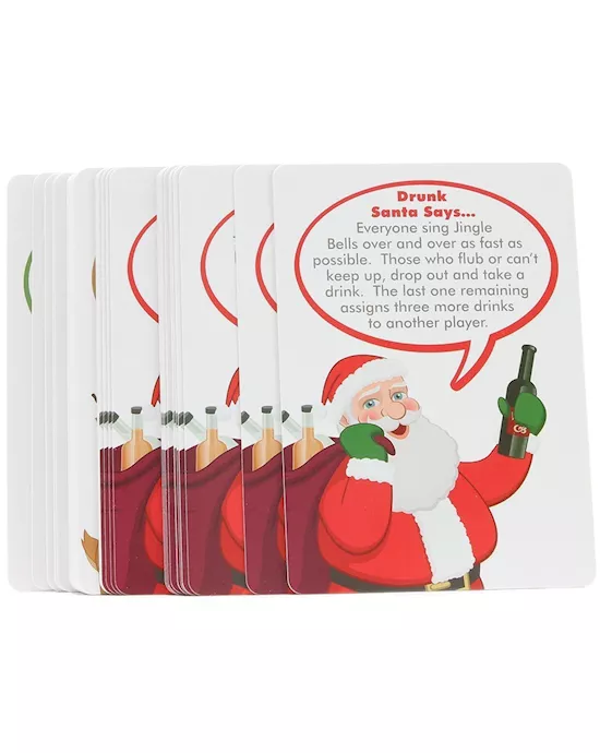 Drunk Santa Says - Drinking Card Game