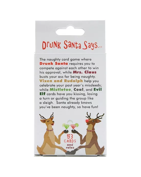 Drunk Santa Says - Drinking Card Game