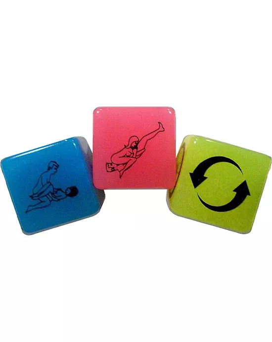 Glow-in-the-dark Sex! Dice