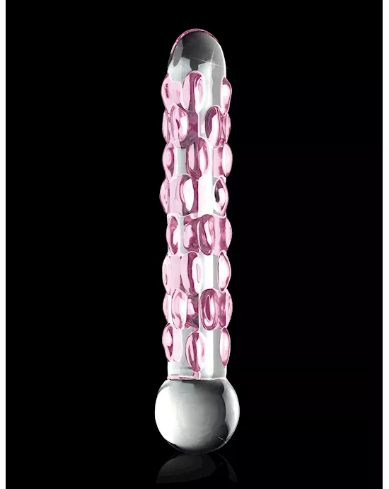 Icicles Hand Blown Glass Massager No 7