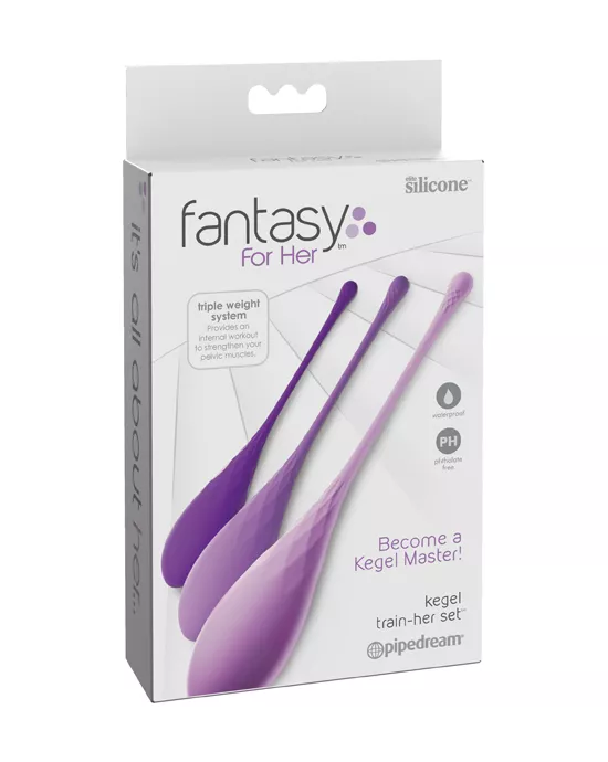 Fantasy For Her Kegel Train-her Set