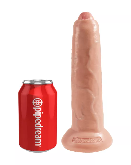 King Cock Uncut Suction Cup Dildo