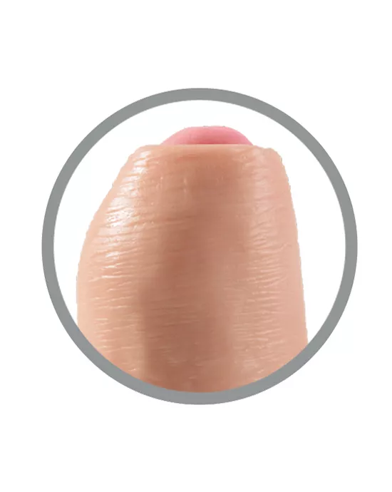 King Cock Uncut Suction Cup Dildo