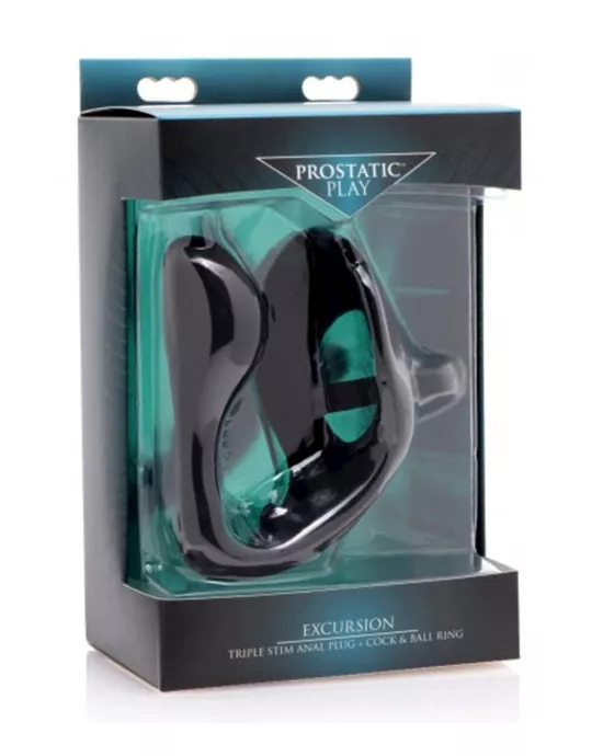 Anal Plug And Cock And Ball Ring