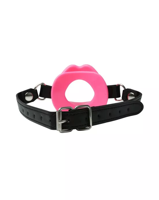 S And M Silicone Lips Mouth Gag