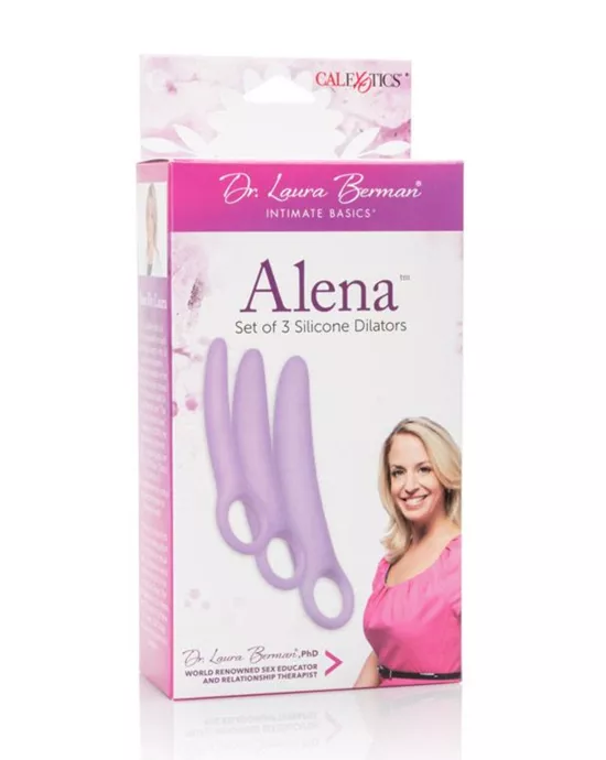 Dr. Laura Berman Alena Set Of 3 Silicone Dilators