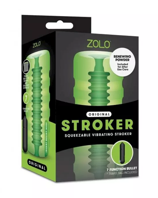Zolo Original Squeezable Vibrating Stroker