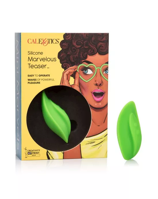 Mini Marvels Silicone Marvelous Teaser Clitoral Massager
