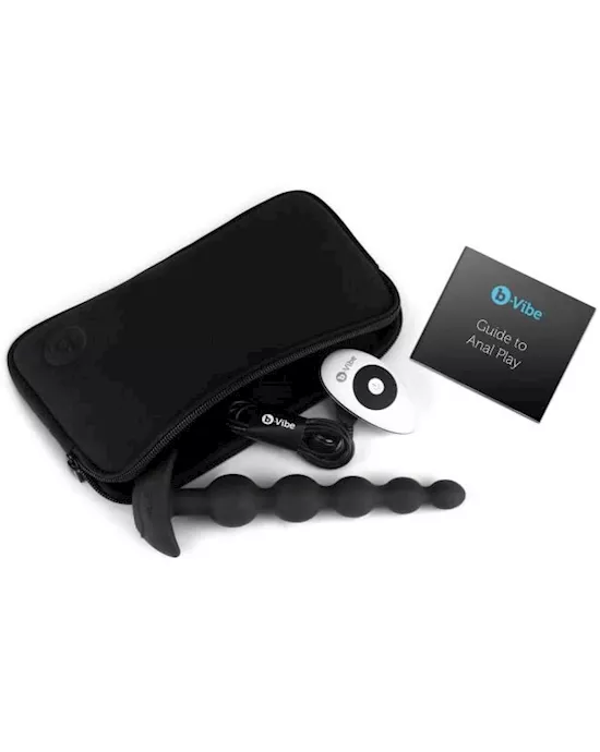 b-VibeCincoRechargeableRemoteControlAnalBeads