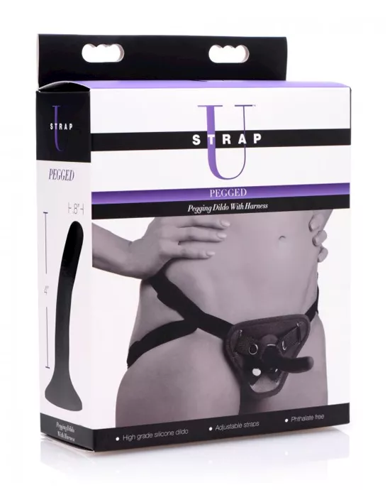Pegged - Pegging Dildo With Harness