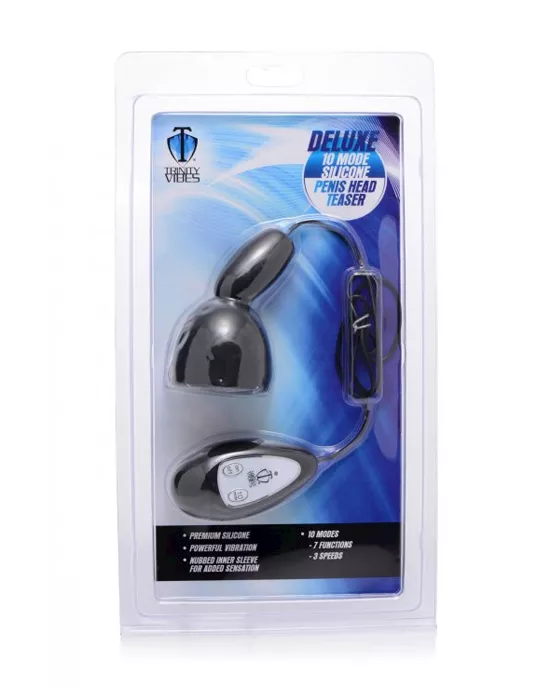 Deluxe 10 Mode Silicone Penis Head Teaser