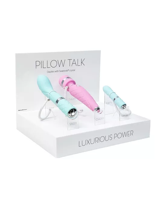 Pillow Talk Display With 3 Testers