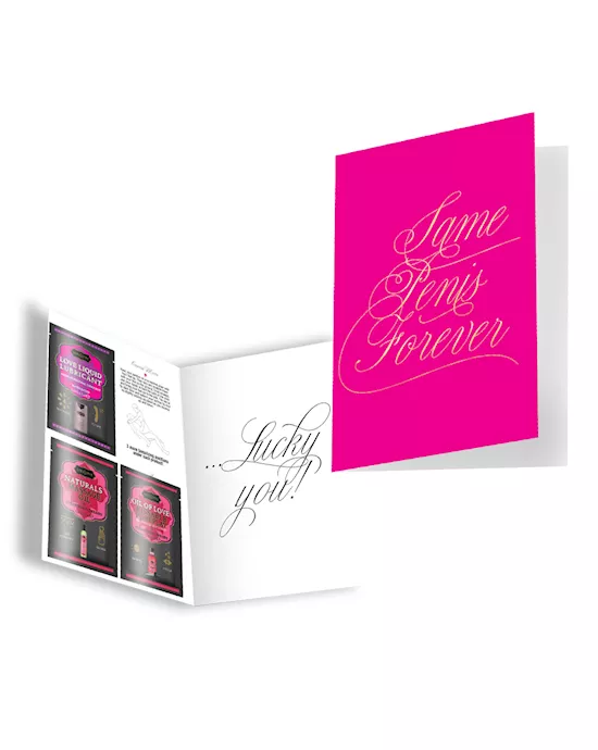 NAUGHTYNOTESGREETINGCARDSamePenisForever