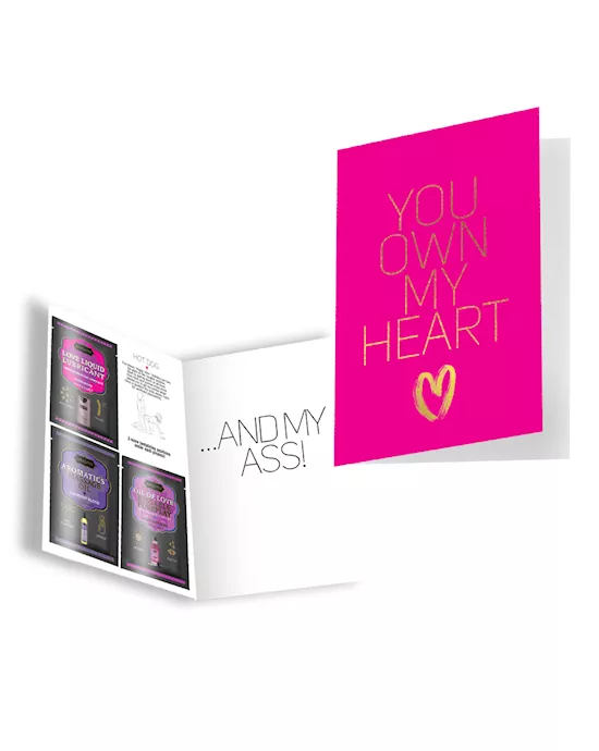 NAUGHTYNOTESGREETINGCARDYouOwnMyHeart