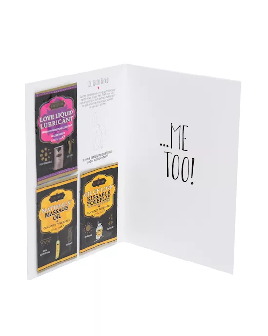 Naughty Notes Greeting Card Wanna F*ck? ...me Too