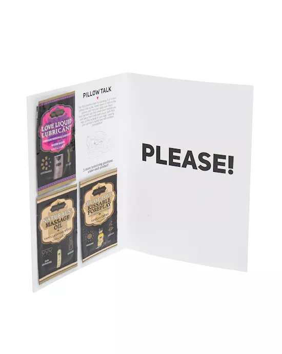 Naughty Notes Greeting Card Lick Me... Please!