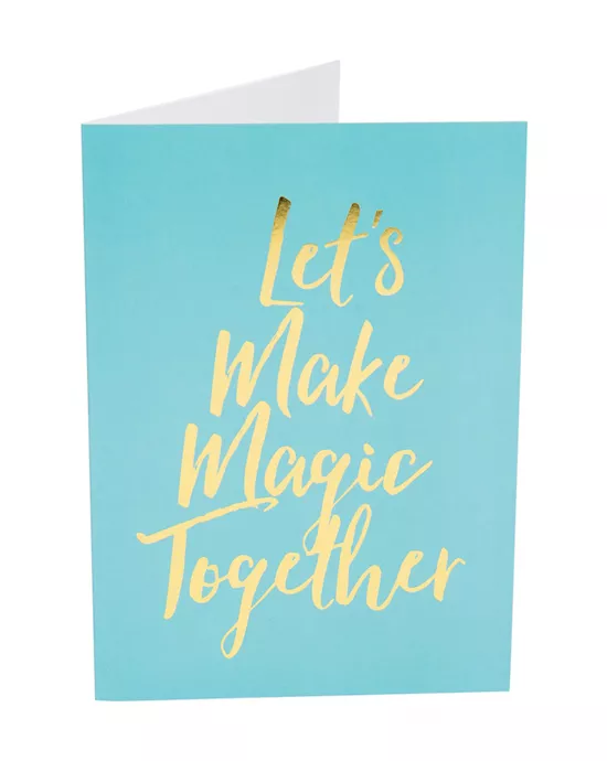 Naughty Notes Greeting Card Let