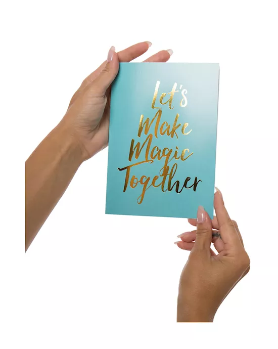 Naughty Notes Greeting Card Let