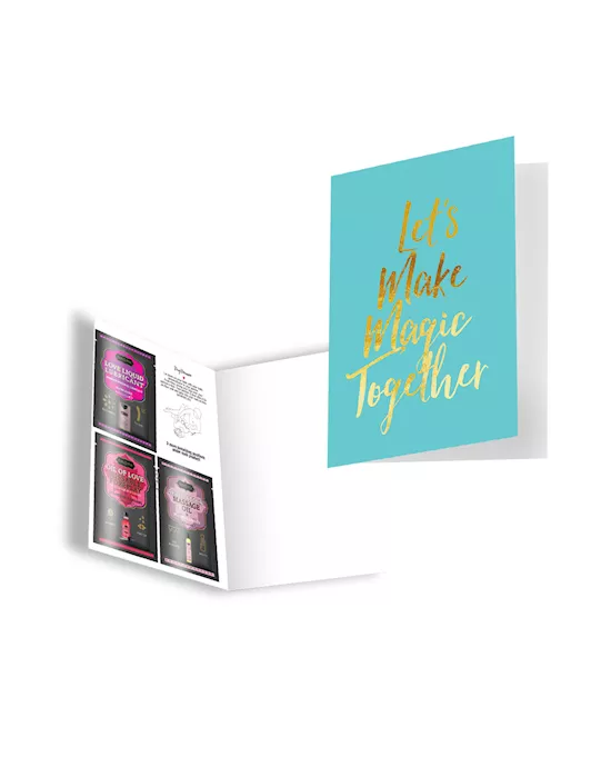 Naughty Notes Greeting Card X 12 - 11.5” H X 6” W X 2.25”d