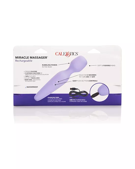 Miracle Rechargeable Massager Wand
