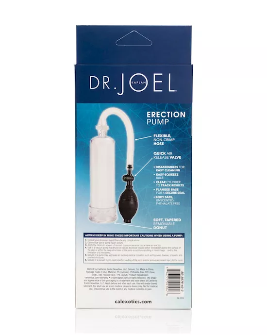 Dr. Joel Kaplan Erection Pump