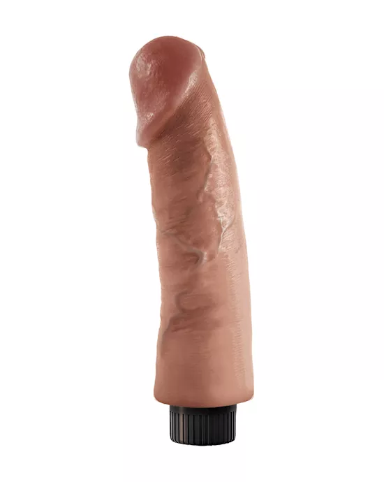 King Cock 9 Inch Vibrating Dildo