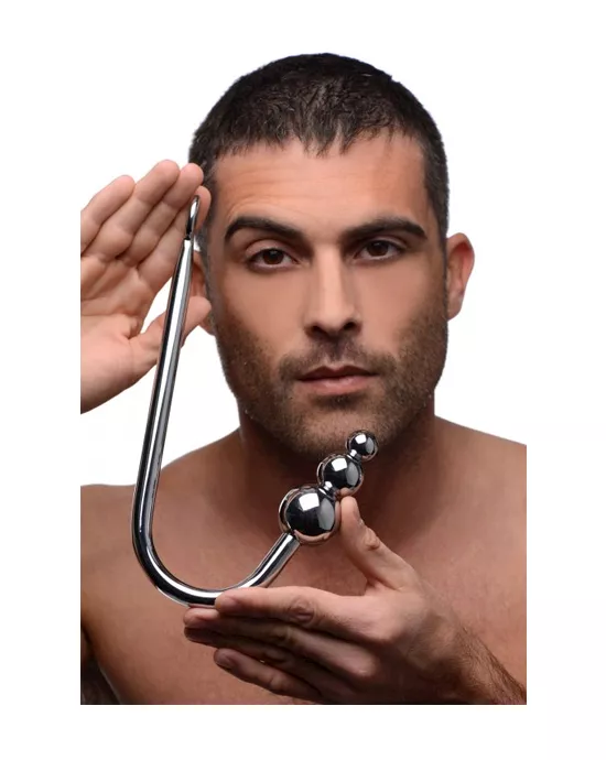 Meat Hook Beaded Anal Hook