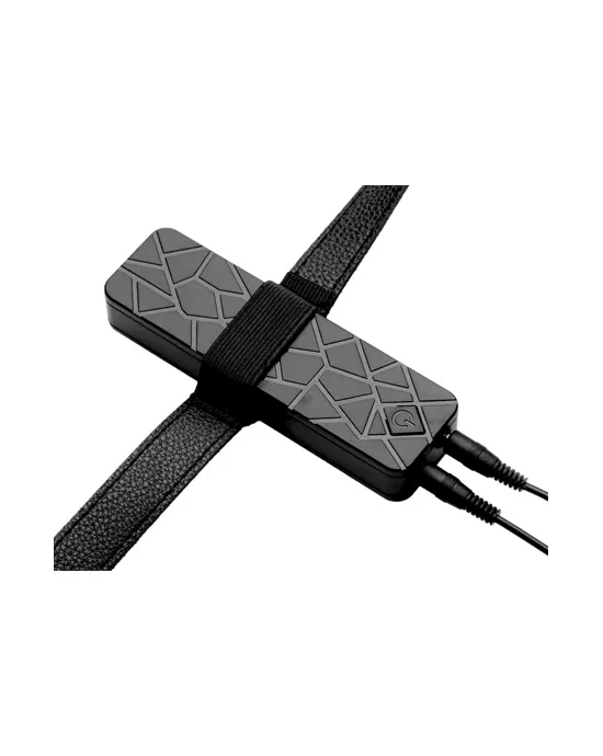 Power Pegger Silicone Vibrating Double Dildo With Harness