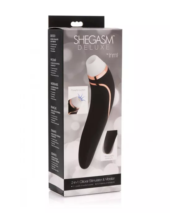 Inmi Shegasm Deluxe Clitoral Stimulator & Vibe