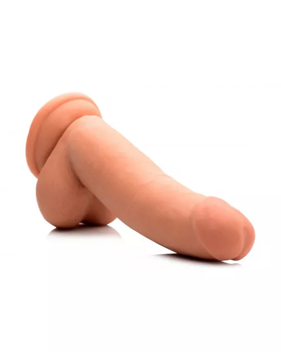 Usa Cocks 8 Inch Ameriskin Dildo - Medium Skin Tone