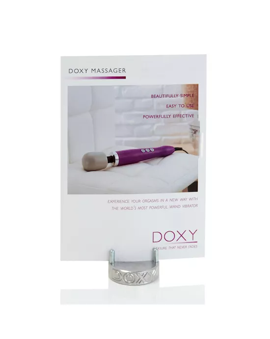 DoxyMassagerShelfTalker