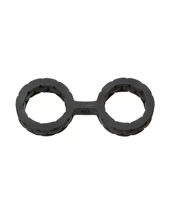 Japanese Style Bondage Silicone Cuffs - Small