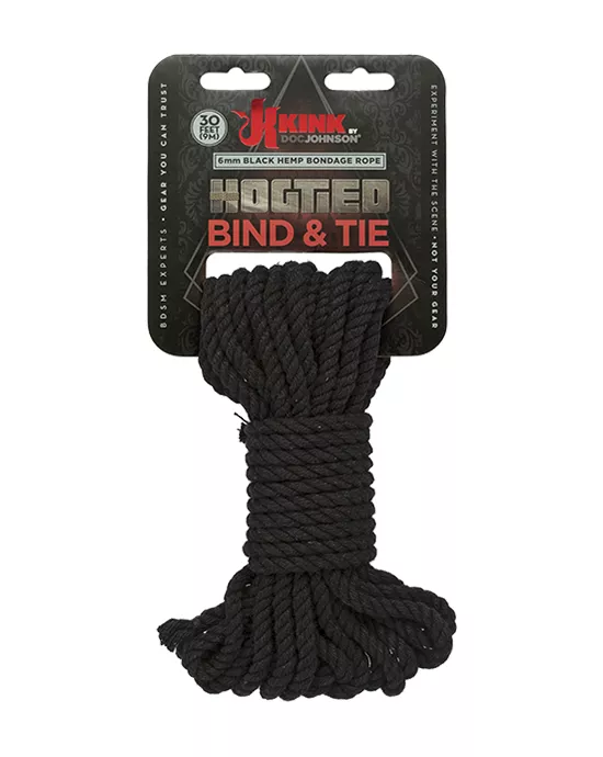 Kink Bind & Tie 30ft Hemp Bondage Rope