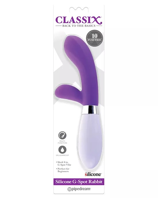 Classix Silicone G-spot Vibrating Rabbit