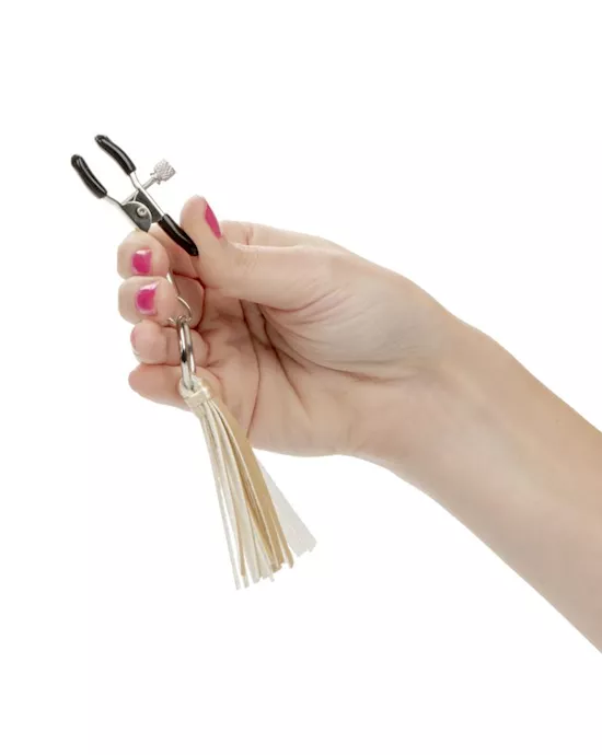 Nipple Play Playful Tassels Nipple Clamps
