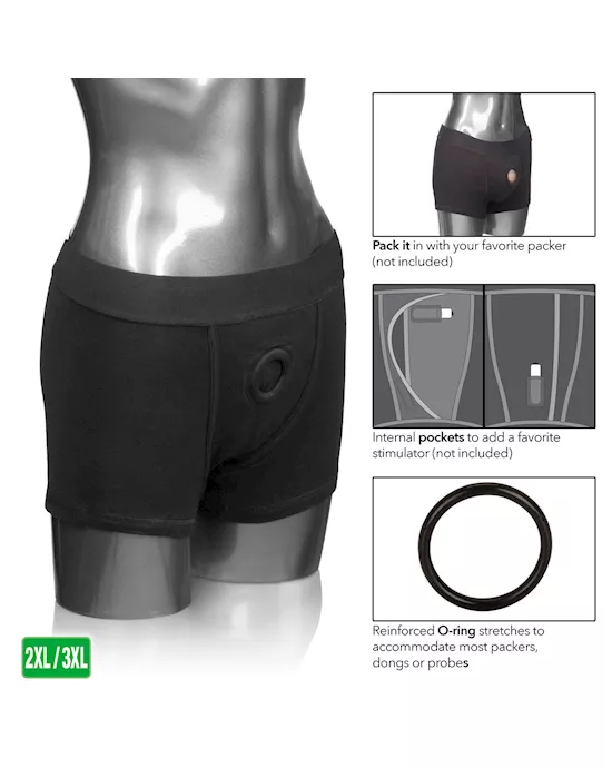 Calexotics Packer Gear Boxer Brief Harness