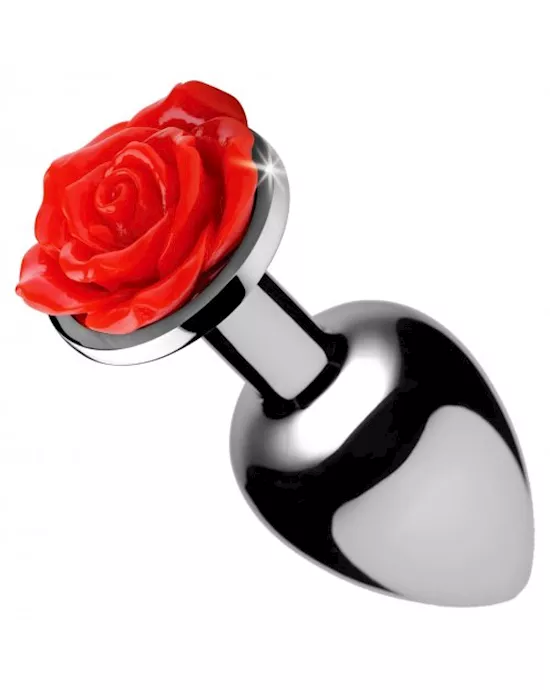 ClearingBSRedRoseAnalPlug-Small