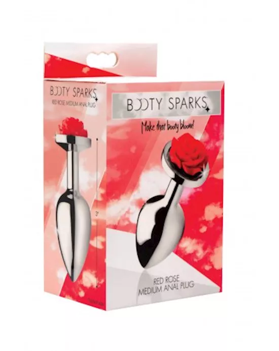 Rose Flower Anal Plug - Medium