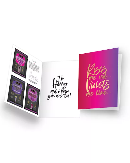 NAUGHTYNOTESGREETINGCARDRosesareRedVioletsareBlue