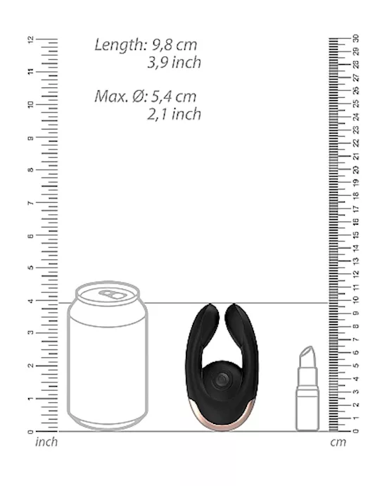 Dual Motor Clitoral Stimulator - Fancy