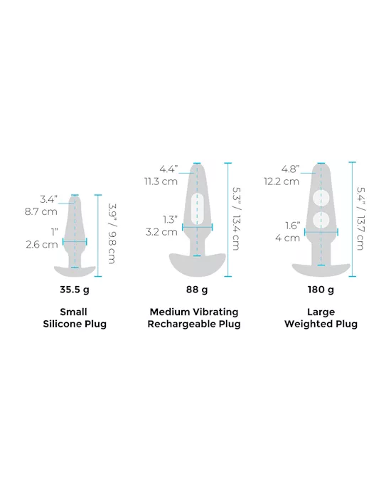 B-vibe Anal Training And Education Set