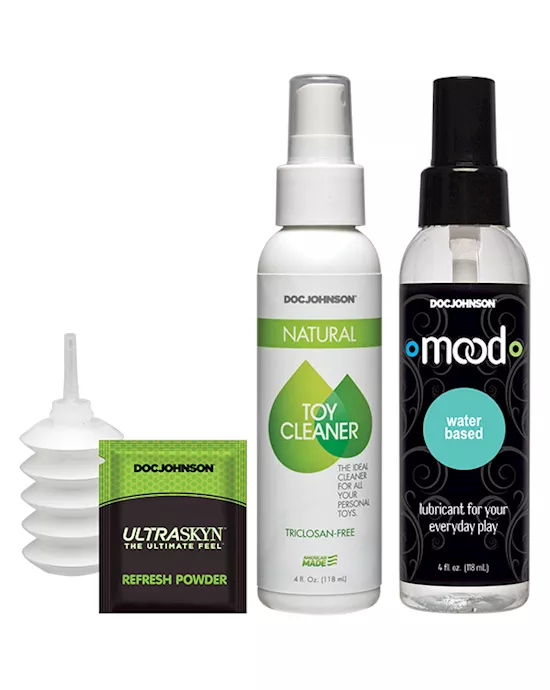 Doc Johnson Vac-u-lock Dual Density Starter Set