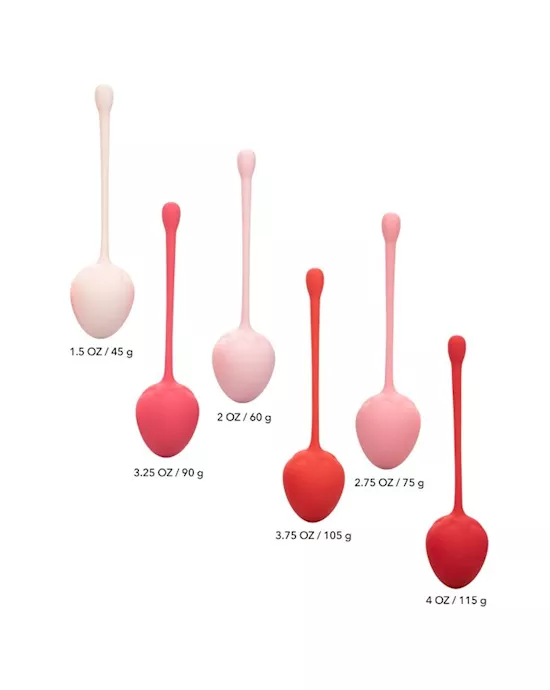 6 Piece Kegel Training Set