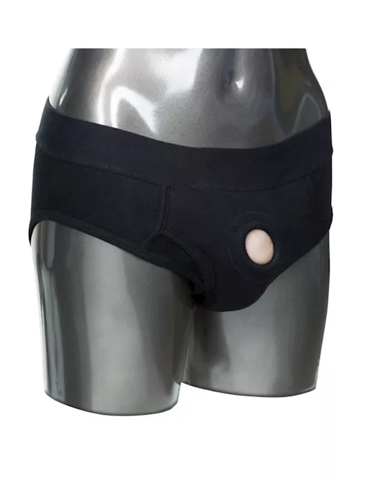 PackerGearBlackBriefHarnessXL2XL